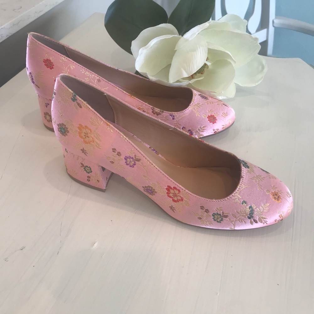 Lovely Blush Floral Heel 🌺 Sale